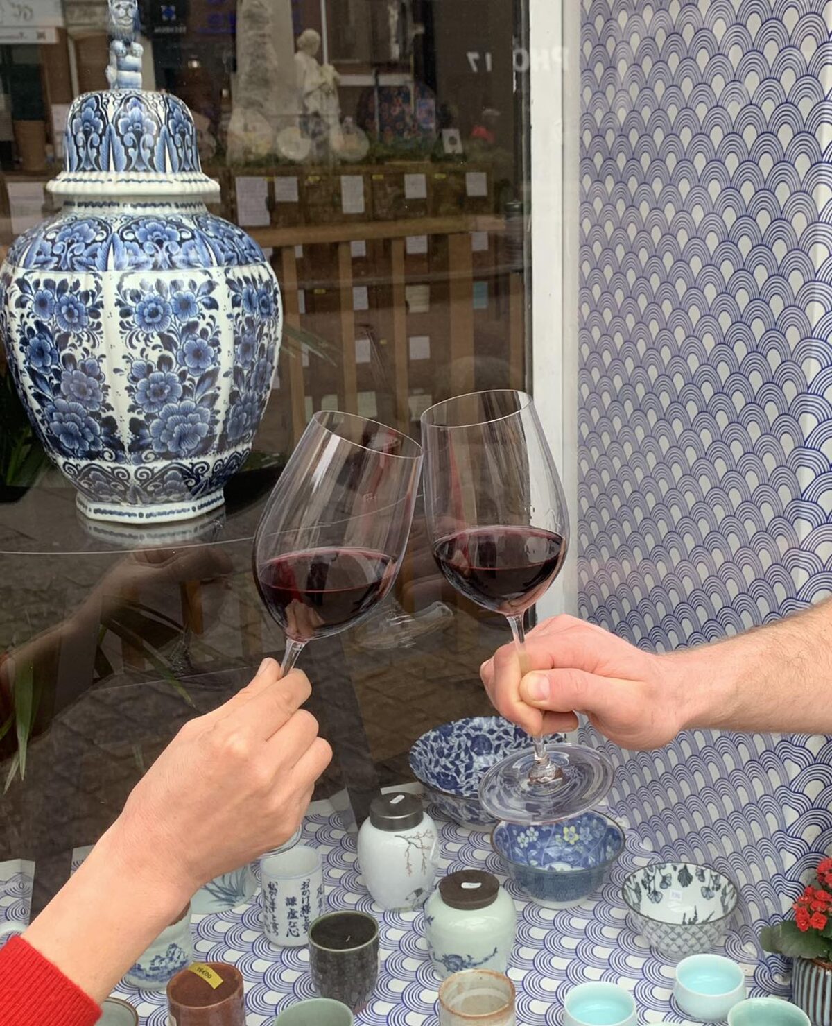 Le thé à table