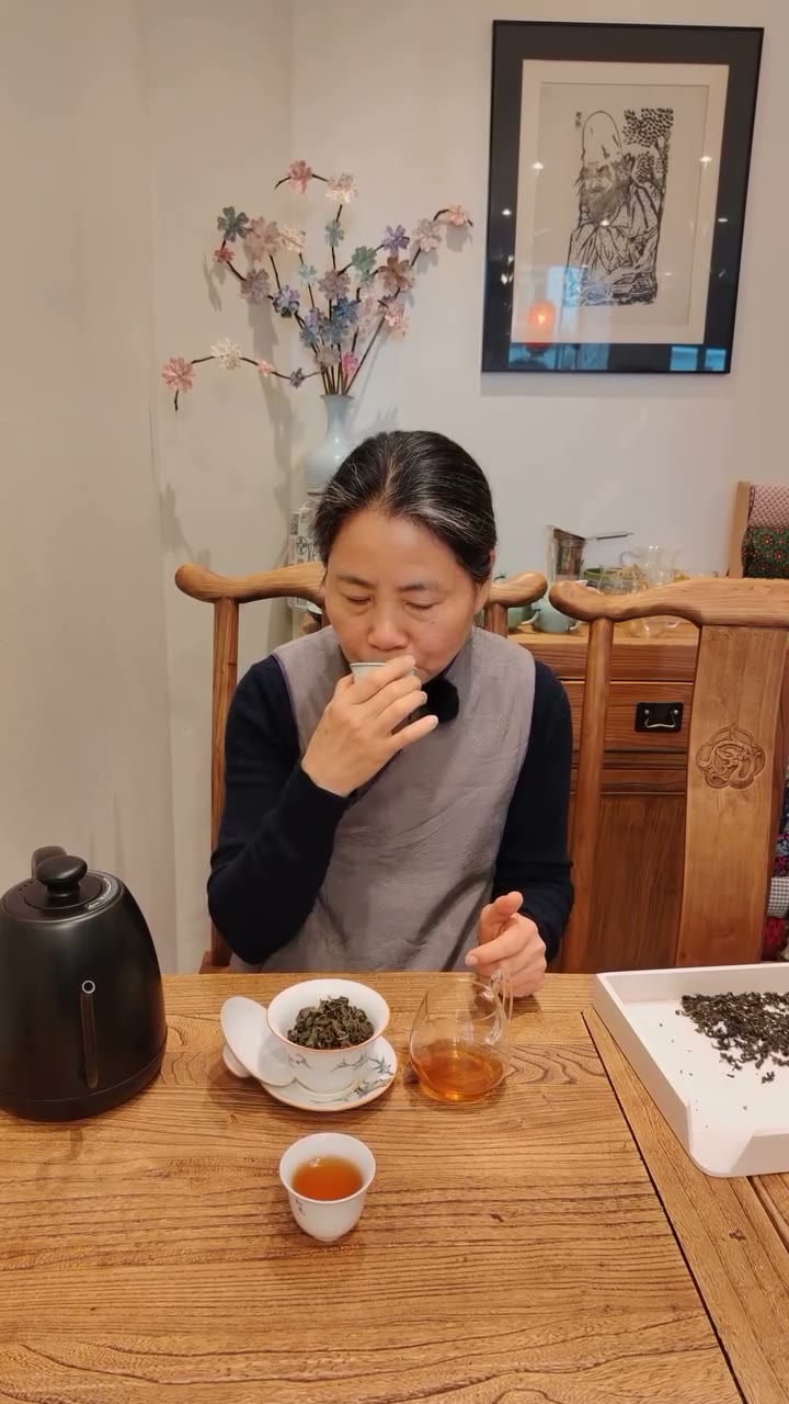 La dégustation du Tie Guan Yin d'Anxi de Maître Wang
