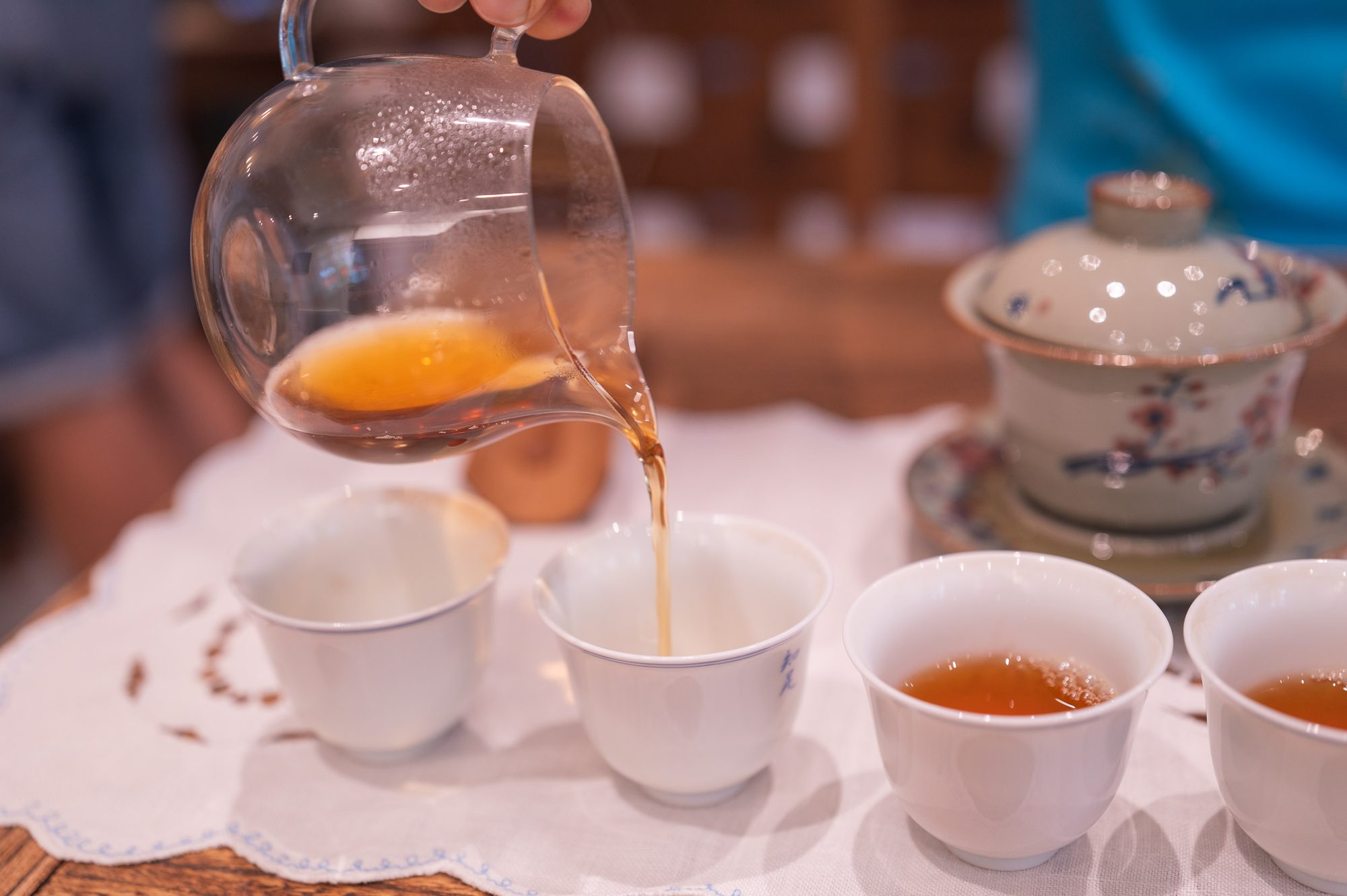 Porcelaine bleu et blanc