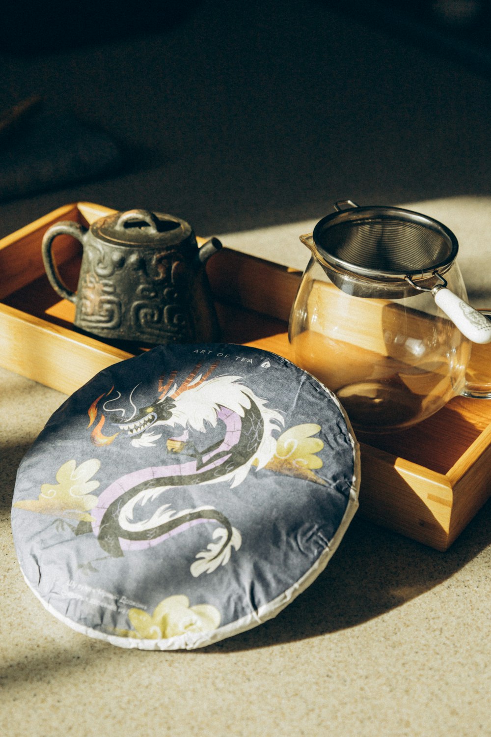 Théière en terre de Yixing